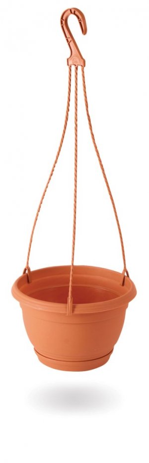 Prosperplast DAGW5-R624 kvetináč  závesný AGRO terakota 27cm + Hák