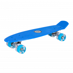 Bauerkraft G-193 Penny board, s LED kolieskami, modrý